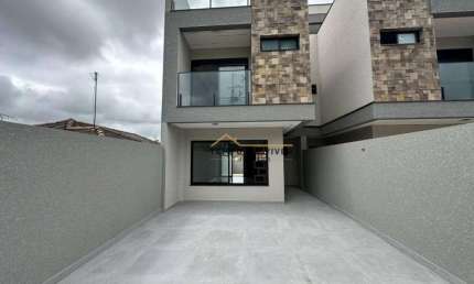 Sobrado com 3 dormitórios à venda, 126 m² por R$ 898.000,00 - Xaxim - Curitiba/PR