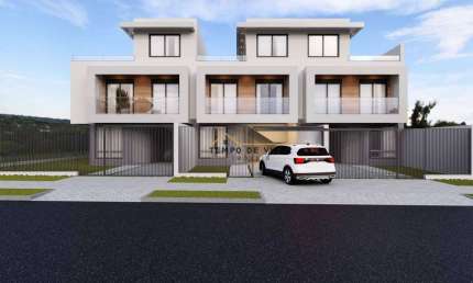 Sobrado com 3 dormitórios à venda, 146 m² por R$ 880.000,00 - Guabirotuba - Curitiba/PR