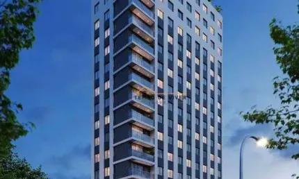 Apartamento com 1 dormitório à venda, 32 m² por r$ 376.000,00 - centro - curitiba/pr