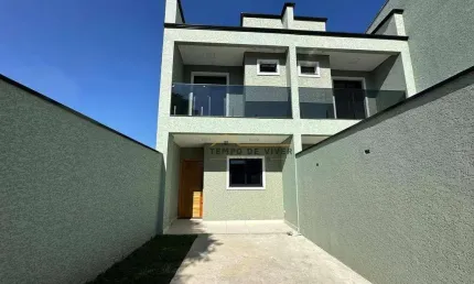 Sobrado com 3 dormitórios à venda, 84 m² por R$ 549.900,00 - Sítio Cercado - Curitiba/PR