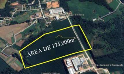 Terreno à venda, 174000 m² por R$ 28.000.000,00 - Zona Rural - Fazenda Rio Grande/PR