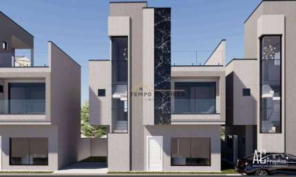 Sobrado com 3 dormitórios à venda, 127 m² por R$ 898.000,00 - Capão Raso - Curitiba/PR
