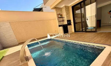 Casa com 3 dormitórios à venda, 190 m² por R$ 1.450.000,00 - Loteamento Terras de Florença - Ribeirão Preto/SP