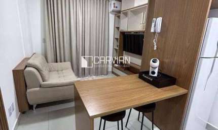 Flat para venda em Vila Tibério de 35.00m² com 1 Quarto, 1 Suite e 1 Garagem