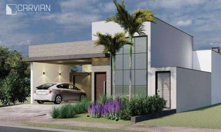 Casa de Condomínio para venda em Residencial Alto Do Castelo de 182.00m² com 3 Quartos, 3 Suites e 4 Garagens