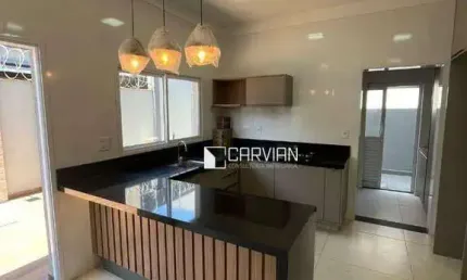 Casa com 3 dormitórios à venda, 160 m² por R$ 1.198.000 - Jardim Cybelli - Ribeirão Preto/SP