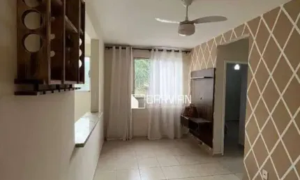 Apartamento com 2 dormitórios à venda, 42 m² por R$ 223.000 - Reserva Sul Condomínio Resort - Ribeirão Preto/SP