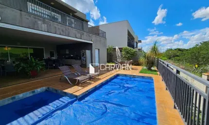Casa com 4 dormitórios à venda, 360 m² por r$ 2.850.000,00 - alphaville - ribeirão preto/sp