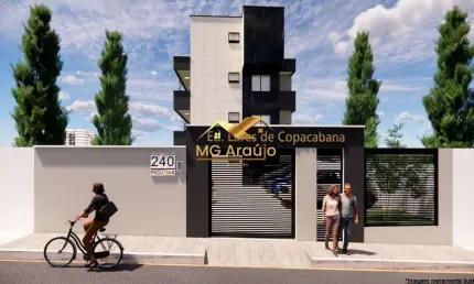Apartamento Padrão– 2 Quartos (1 Suíte com Varanda) –385 mil  Copacabana, BH