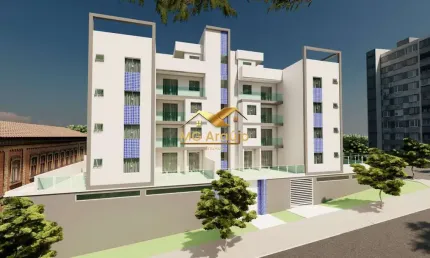 Apartamento com 3 quartos à venda na Rua Guerra Junqueiro, Santa Branca, Belo Horizonte