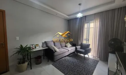 Apartamento com área externa, 02 quartos, jardim dos comerciarios, bh.