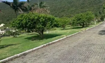 Terreno em condomínio fechado à venda na estrada francisco thomas dos santos, 19, pântano do sul, florianópolis, 390 m2 por r$ 440.000