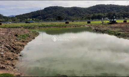 Terreno em condomínio fechado à venda na Rua da Pedra, 65, Pedra Branca, Palhoça, 315 m2 por R$ 990.000