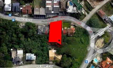 Terreno à venda na Avenida do Antão, 00, Centro, Florianópolis, 851 m2 por R$ 2.200.000