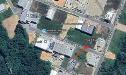 Terreno comercial à venda na C, 46, Sertão do Maruim, São José, 800 m2 por R$ 999.000