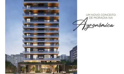 Apartamento com 1 quarto à venda na Rua Antônio Carlos Ferreira, 286, Agronômica, Florianópolis, 62 m2 por R$ 578.155