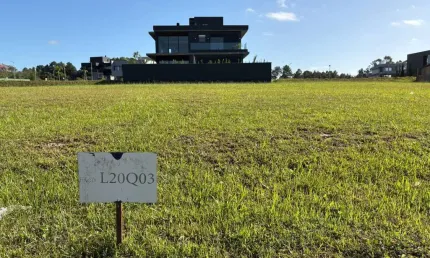 Terreno em condomínio fechado à venda na Amilton da Silva Amorim, 1850, Sanga Funda, Nova Santa Rita, 420 m2 por R$ 380.000
