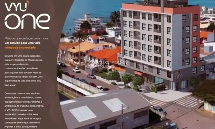 Apartamento com 1 quarto à venda na rua pascoal simone, 315, coqueiros, florianópolis, 28 m2 por r$ 452.459