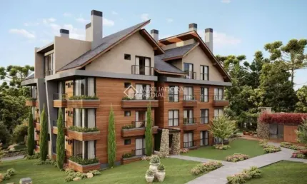 Apartamento com 1 quarto à venda na Ema Ferreira Bastos, 370, Avenida Central, Gramado, 51 m2 por R$ 742.000