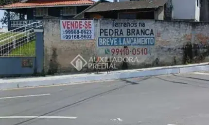 Terreno à venda na rua prefeito reinoldo alves, 1746, passa vinte, palhoça, 412 m2 por r$ 1.050.000