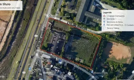 Terreno à venda na Rua Direta da Palestina, Palestina, Salvador por R$ 6.200.000