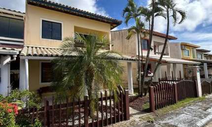 Casa em condomínio fechado à venda na Rua Manoel Leal, Monte Gordo, Camaçari por R$ 699.000