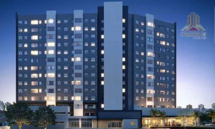 Vendo apartamento novo de dois dormitórios, suíte, garagem e elevador no Bairro Partenon em Porto Alegre