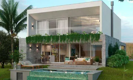 Vendo casa nova de 323,00 m² de área privativa no Peninsula Ponta da Figueira em Eldorado do Sul RS