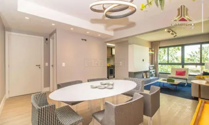 Vendo apartamento novo , 100% mobiliado, bairro Menino Deus em Porto Alegre.