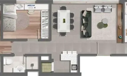 Apartamento com 2 quartos à venda na Avenida João Wallig, 324, Passo da Areia, Porto Alegre, 86 m2 por R$ 755.075