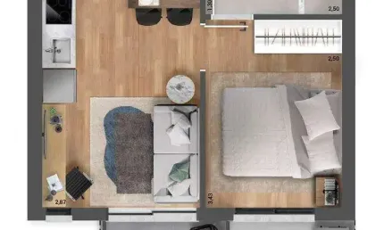 Apartamento com 2 quartos à venda na avenida praia de belas, 472, praia de belas, porto alegre, 66 m2 por r$ 896.532