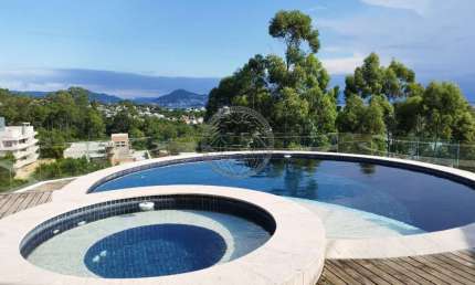 Casa em condomínio fechado com 4 quartos para alugar no Cacupé, Florianópolis , 1228 m2 por R$ 50.000