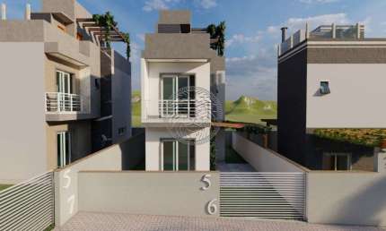 Casa em condomínio fechado com 2 quartos à venda no Ribeirão da Ilha, Florianópolis , 106 m2 por R$ 550.000