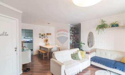 Apartamento alto padrão com 116 m², Varanda Gourmet, Condomínio Club House, 3 Dormitórios / 1 Suíte, Home Office, 2 Vagas Cobertas