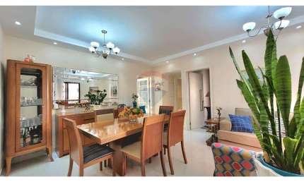 Apartamento de 96m2, 3 quartos (1 Suíte),  sala ampla com  varanda em L e Lazer Completo – Todo Reformado!