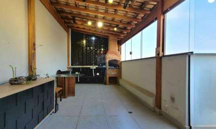Cobertura duplex com 2 Vagas e 2 dormitórios por R$ 520.000 - Jardim Borborema - São Bernardo do Campo - SP