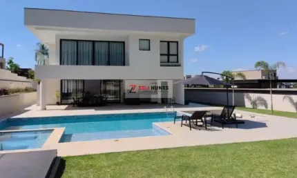 Casa de Alto Padrão à Venda - Condomínio Fazenda Serra Azul I - Itupeva/SP