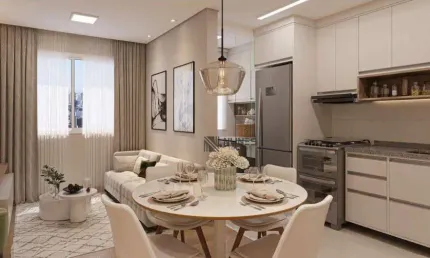 Apartamento com 2 dormitórios à venda, 45 m² por R$ 244.000,00 - Santa Catarina - Juiz de Fora/MG