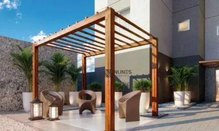 Lançamento: Apartamento Garden com 2 dormitórios à venda, 60 m² por R$ 279.000 - Santa Catarina - Juiz de Fora/MG