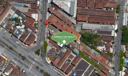 Terreno à venda na Rua Doutor Manoel Tourinho, Macuco, Santos