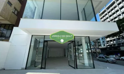 Prédio para alugar na Avenida Ana Costa, Vila Mathias, Santos