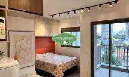 Studio para aluguel na chácara santo antônio (zona sul) - 28 m² mobiliado