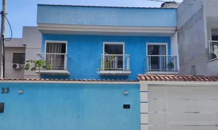 Casa Duplex em Condomínio com 3 Quartos, 150 m² - Jacarepaguá - Rio de Janeiro