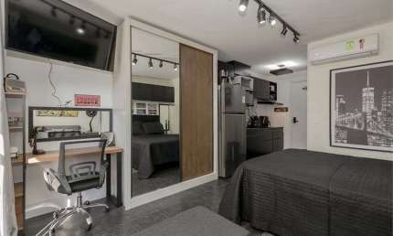 Apartamento com 1 quarto para alugar na Rua Vinte e Quatro de Outubro, 1585, Auxiliadora, Porto Alegre por R$ 3.100
