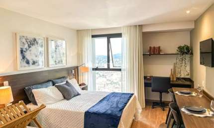 Studio com 1 dormitório à venda, 24 m² por R$ 249.990 - Cascatinha - Juiz de Fora/MG