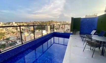 Studio com 1 dormitório à venda, 34 m² por R$ 299.000 - São Mateus - Juiz de Fora/MG