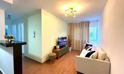 Apartamento dois quartos com área de lazer completa no Marilândia