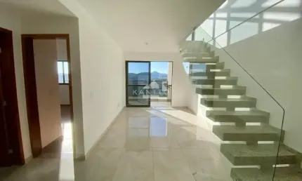 Cobertura nova de 3 quartos com 2 suítes no bairro santa catarina ao lado da igreja da glória de frente com elevador e apenas 02 por andar.