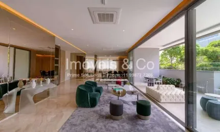 Apartamento de luxo para locação na Vila Clementino, São Paulo-SP: 3 quartos, 3 suítes, 3 salas, 4 banheiros, 2 vagas e 166m².