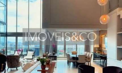 Cobertura de Luxo na Vila Olímpia: 4 suítes, 6 vagas, 570m² Lazer de hotel 5 estrelas - São Paulo-SP